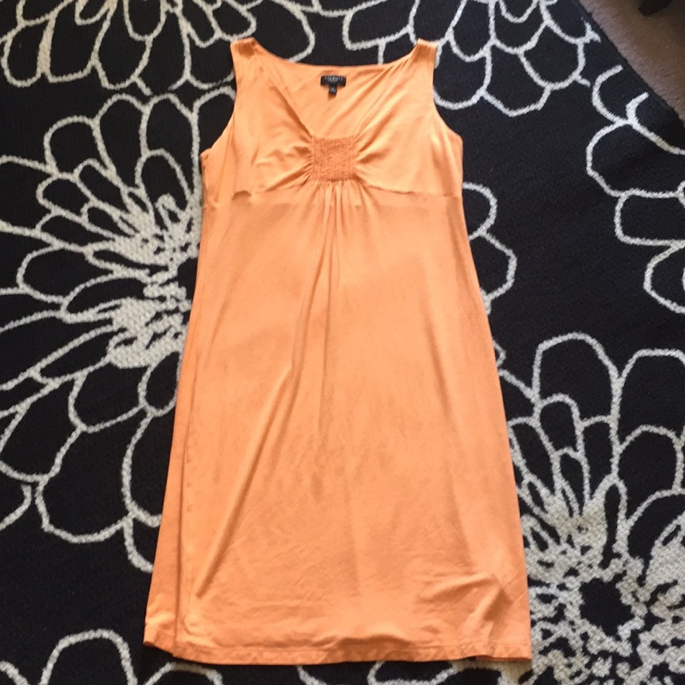 Talbots Orange Sundress Size Small Petites